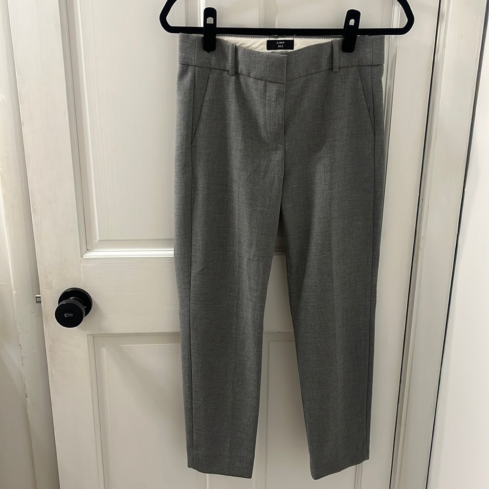 Grey J.Crew Trousers